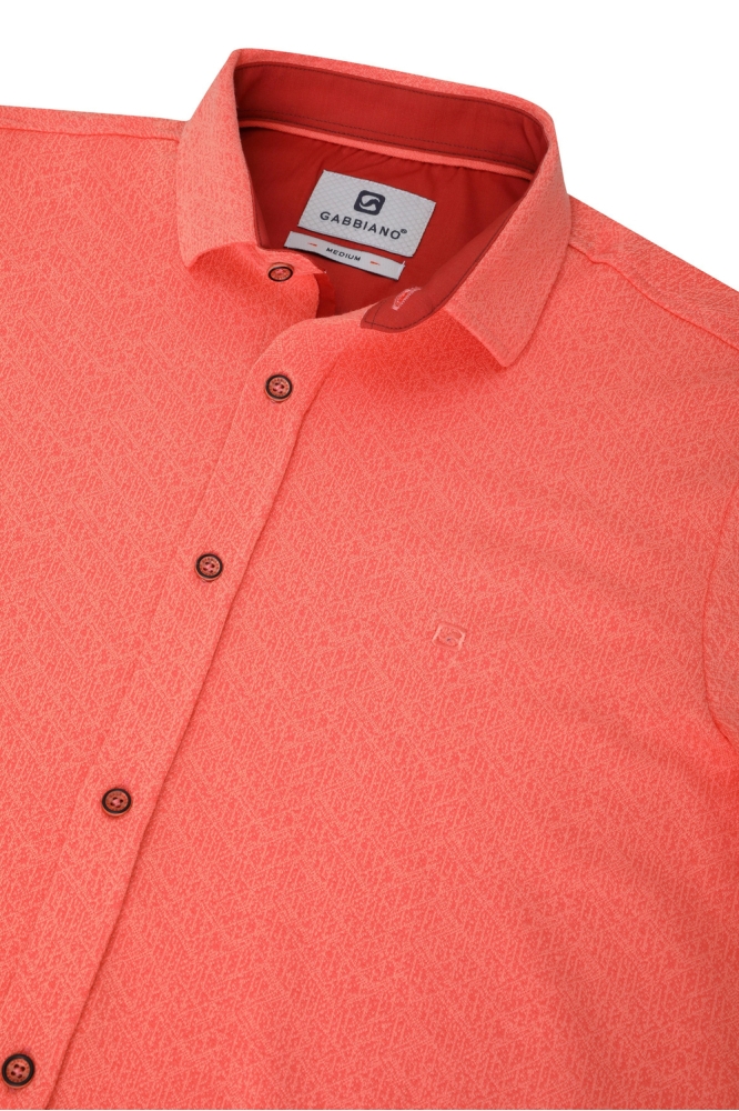 OVERHEMD MET STRUCTUUR 335532 4002 light coral